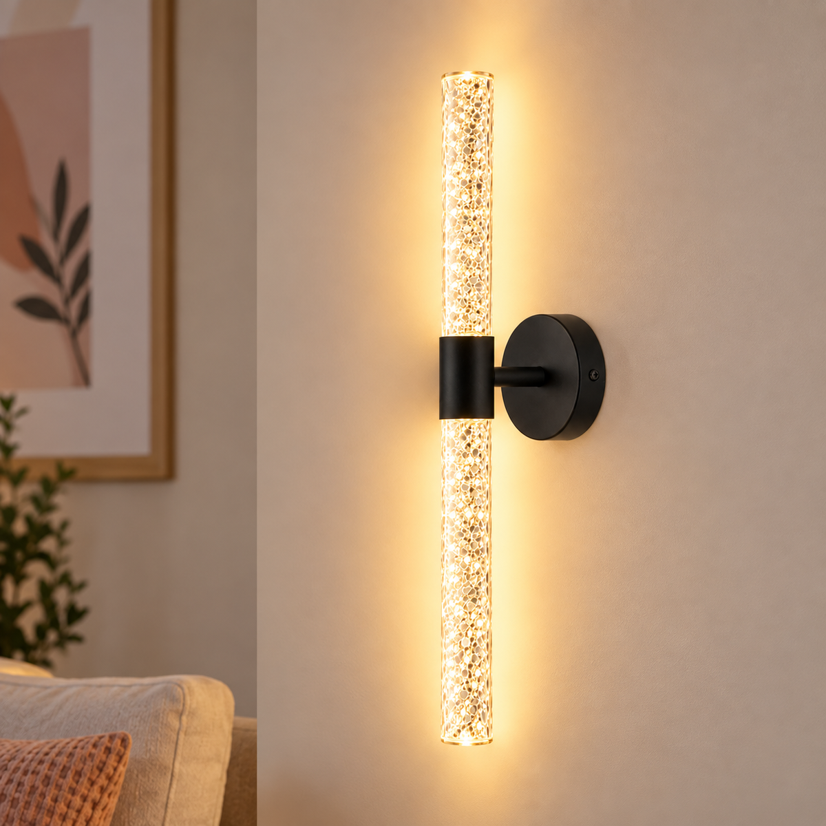 Applique LED effet cristal | Crystal