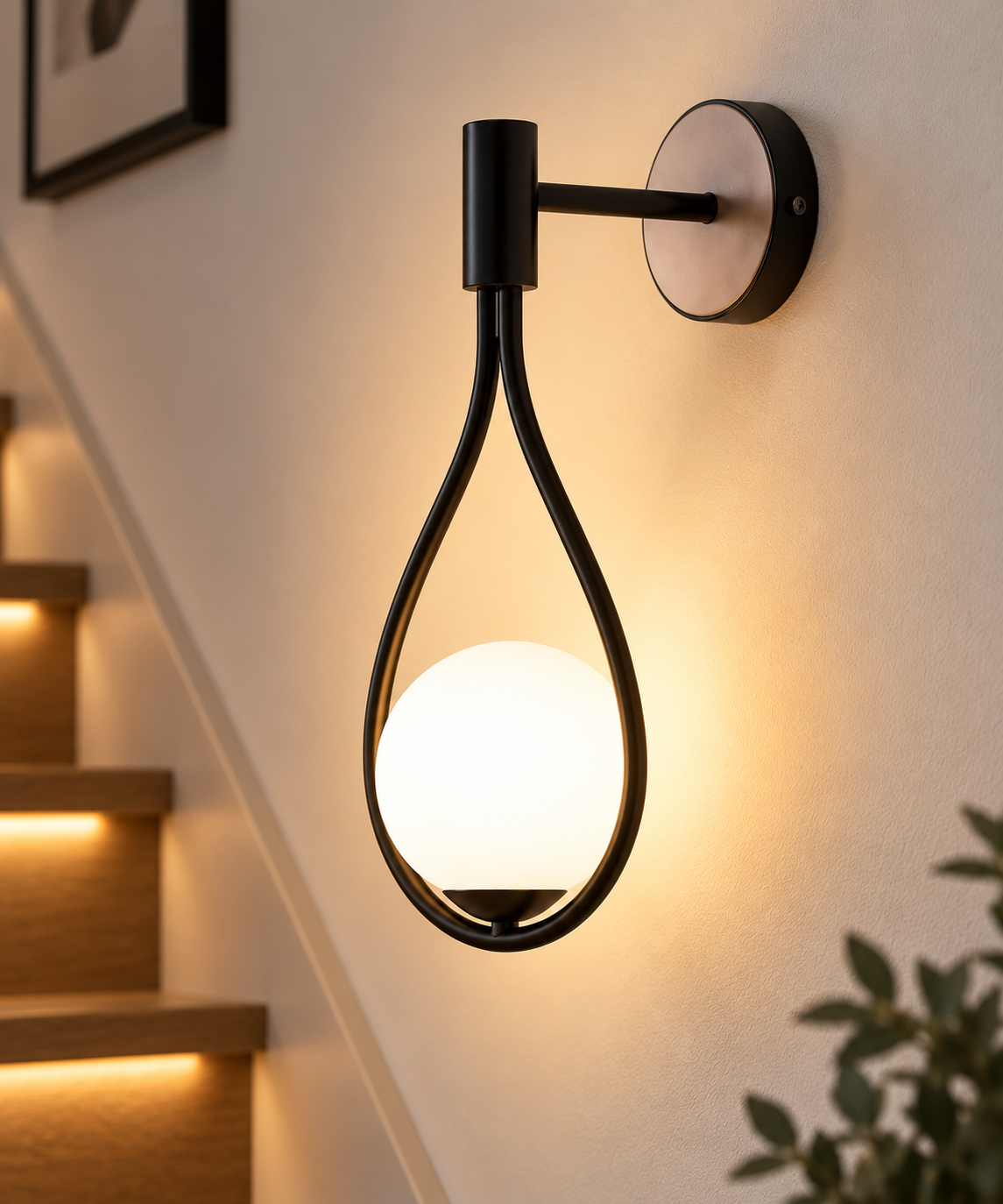 Applique globe suspendue | Sienna