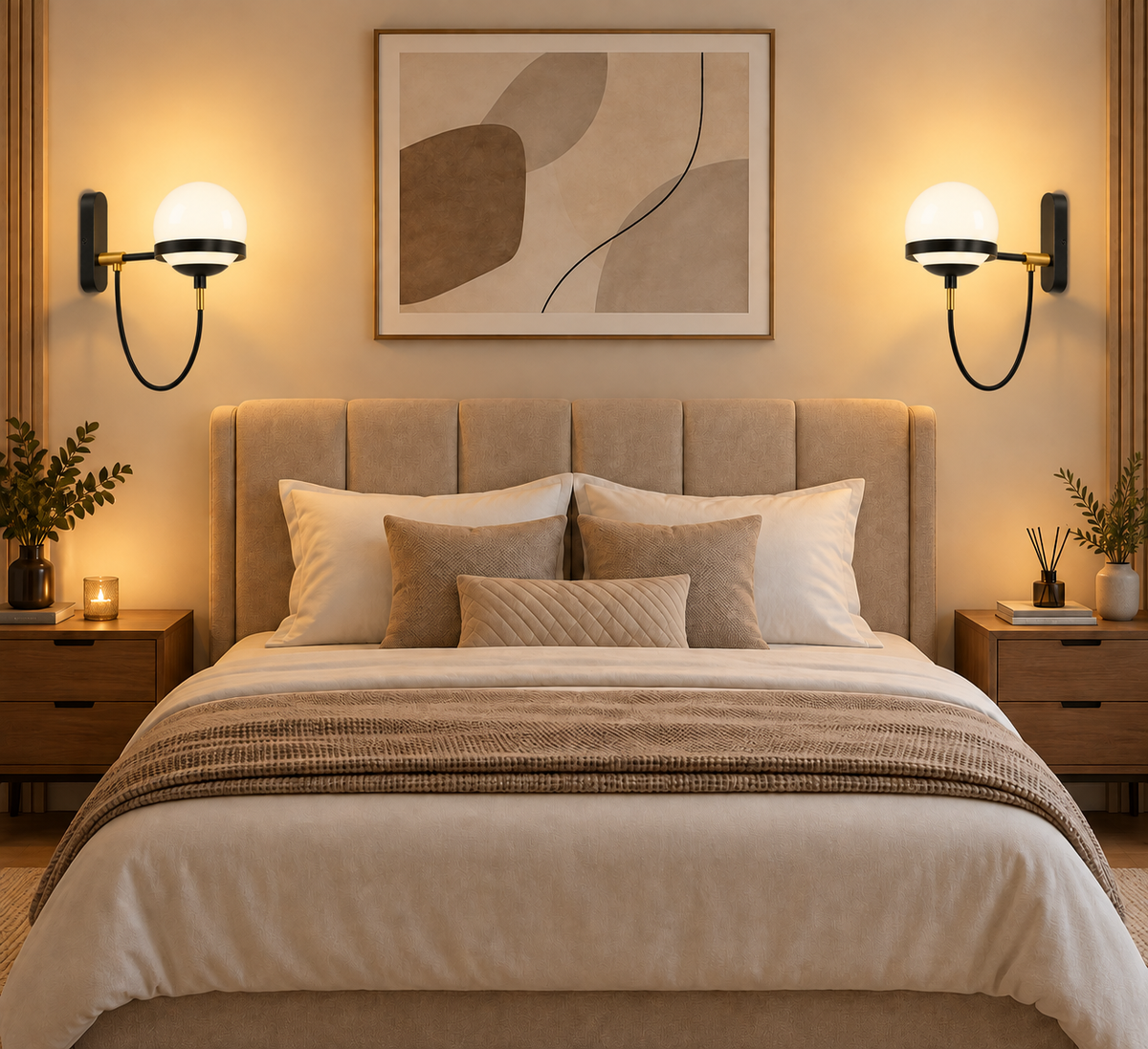 Applique murale globe en verre | Luna