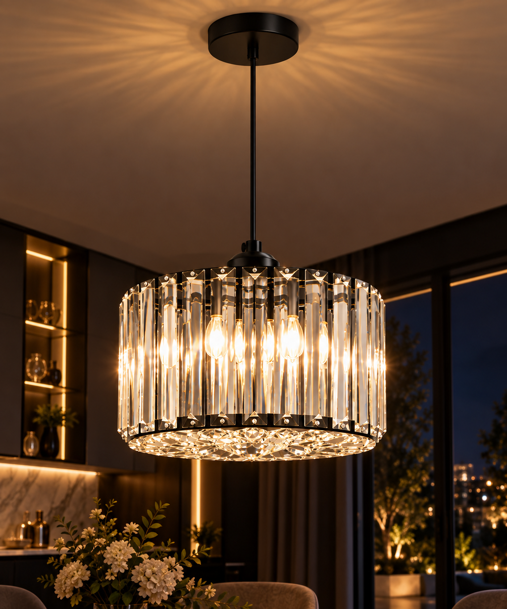Lustre suspendu en cristal | Louise