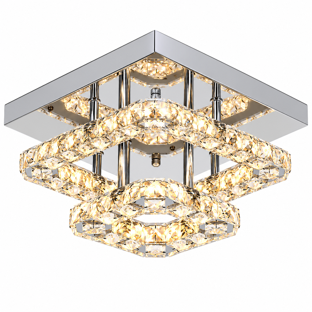 Plafonnier LED en cristal | Célia