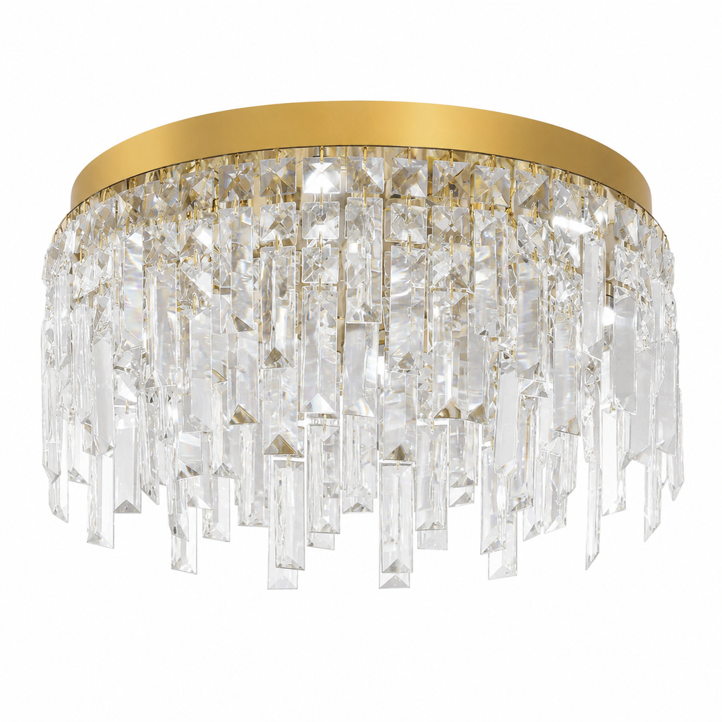 Plafonnier LED en cristal | Léna