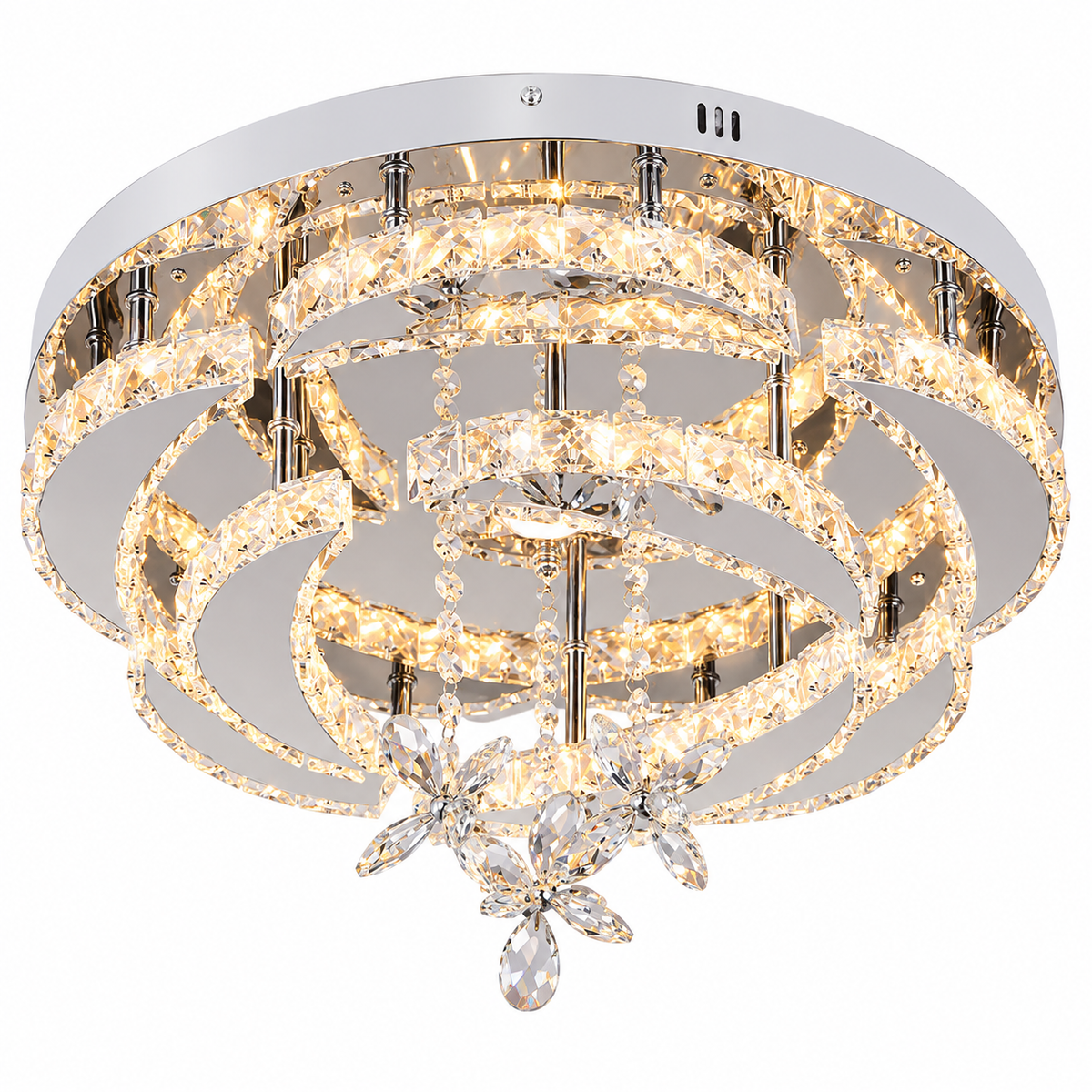 Plafonnier LED en cristal K9 | Jade