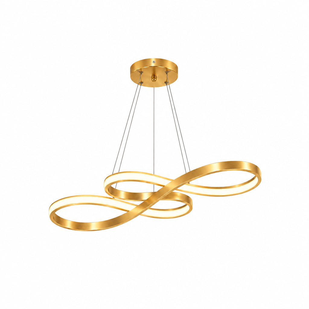 Lustre suspendu à anneaux | Nina