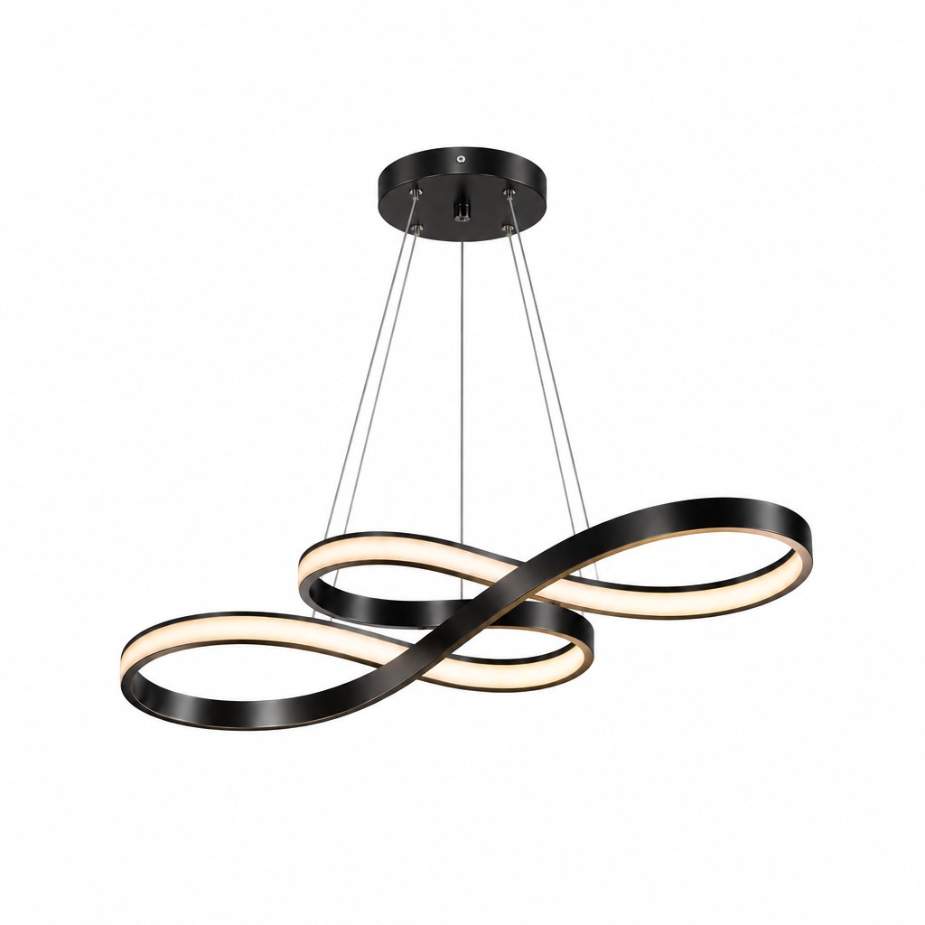 Lustre suspendu à anneaux | Nina